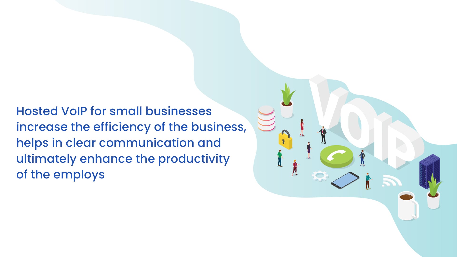 Hosted VoIP for small businesses