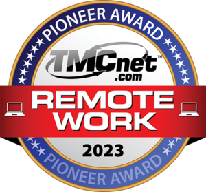Remote Worker Pioneer Award 2023 badge