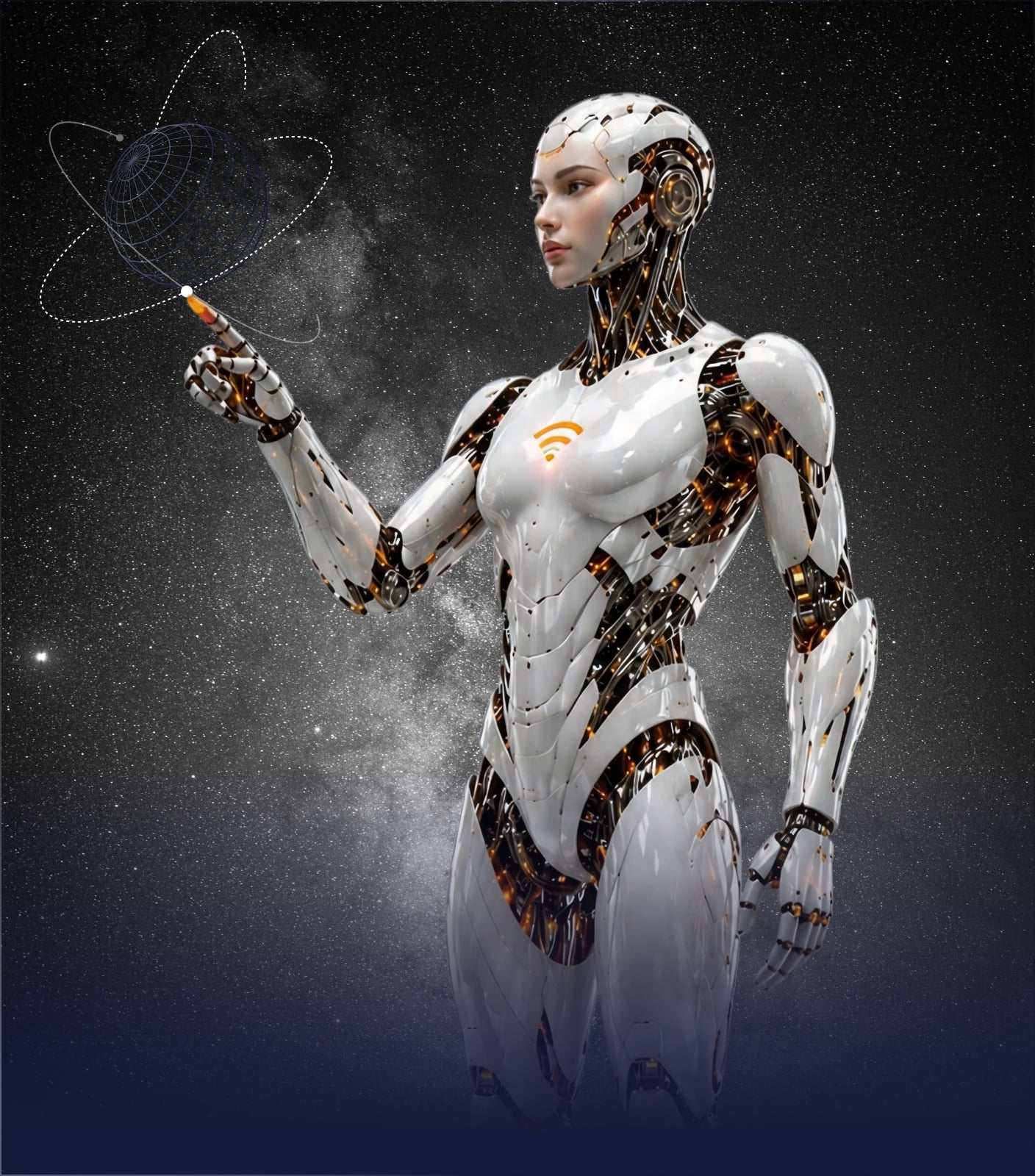 Cairo AI receptionist mobile interface