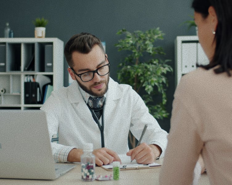 Healthcare appointment desk