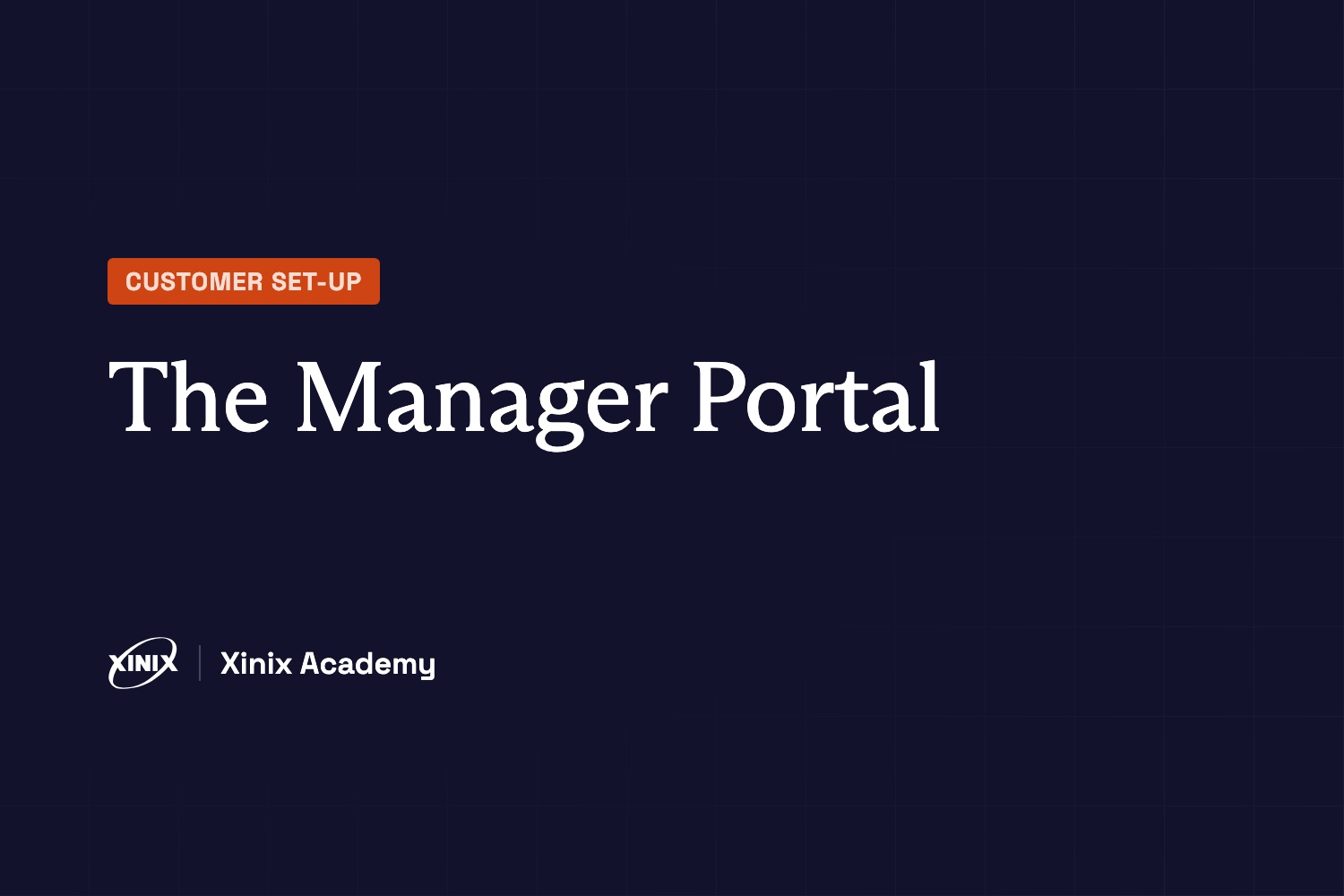 The Manager Portal