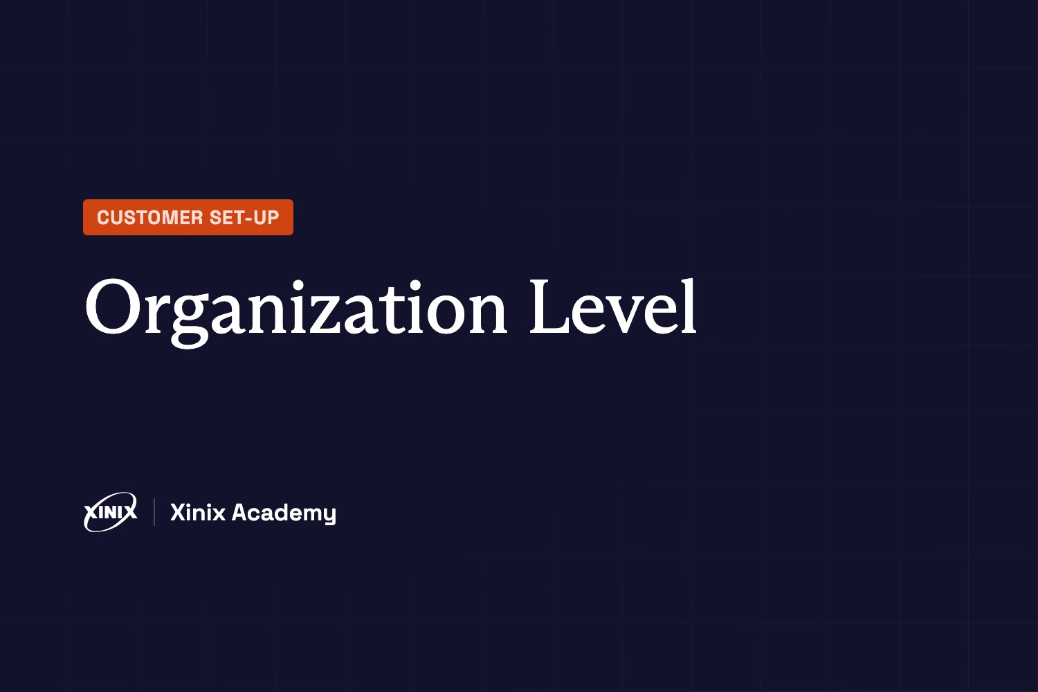 Organization Level